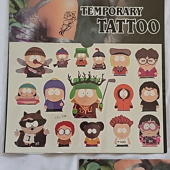 South park temporary tattoos - Picture 4 of 8